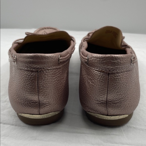 NWOB. MICHAEL Michael Kors 10M Sutton Leather Moccasins. - Picture 10 of 16